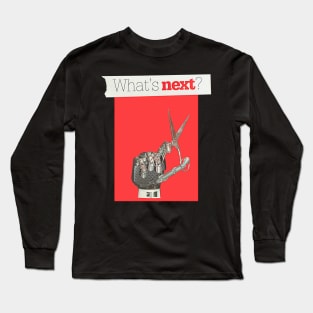 What´s next Collage art Long Sleeve T-Shirt